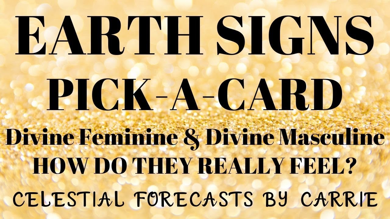 ♍♑♉PICK-A-CARD DIVINE FEMININE and DIVINE MASCULINE/HOW DO THEY REALLY FEEL? [Time Stamped]