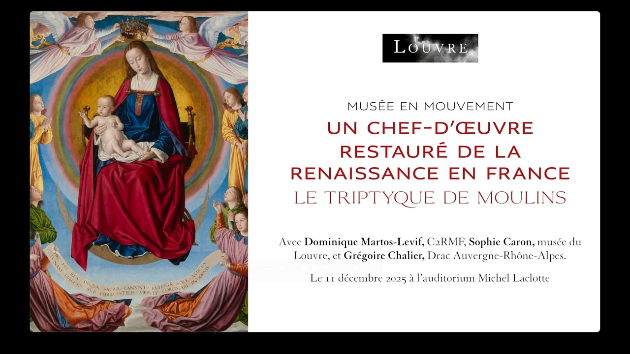 Un chef-d’œuvre restauré de la Renaissance en France : le triptyque de Moulins