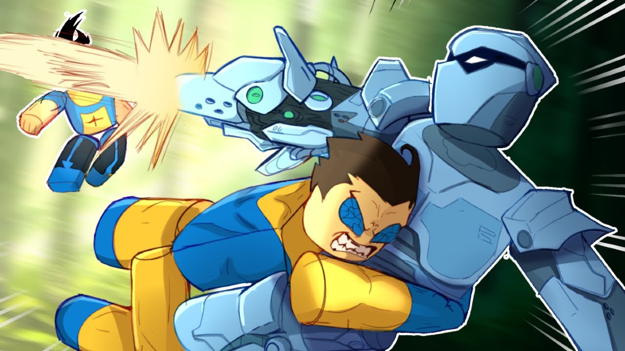 INVINCIBLE SHOWDOWN ATUALIZAÇÃO! Invencível, Eve e Tech Jacket no 4v4 INSANO! ⚡🔥 ‹ Detona ›