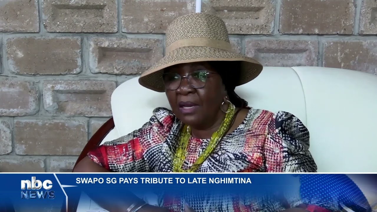 Sophia Shaningwa pays tribute to veteran politician Erkki Nghimtina - nbc