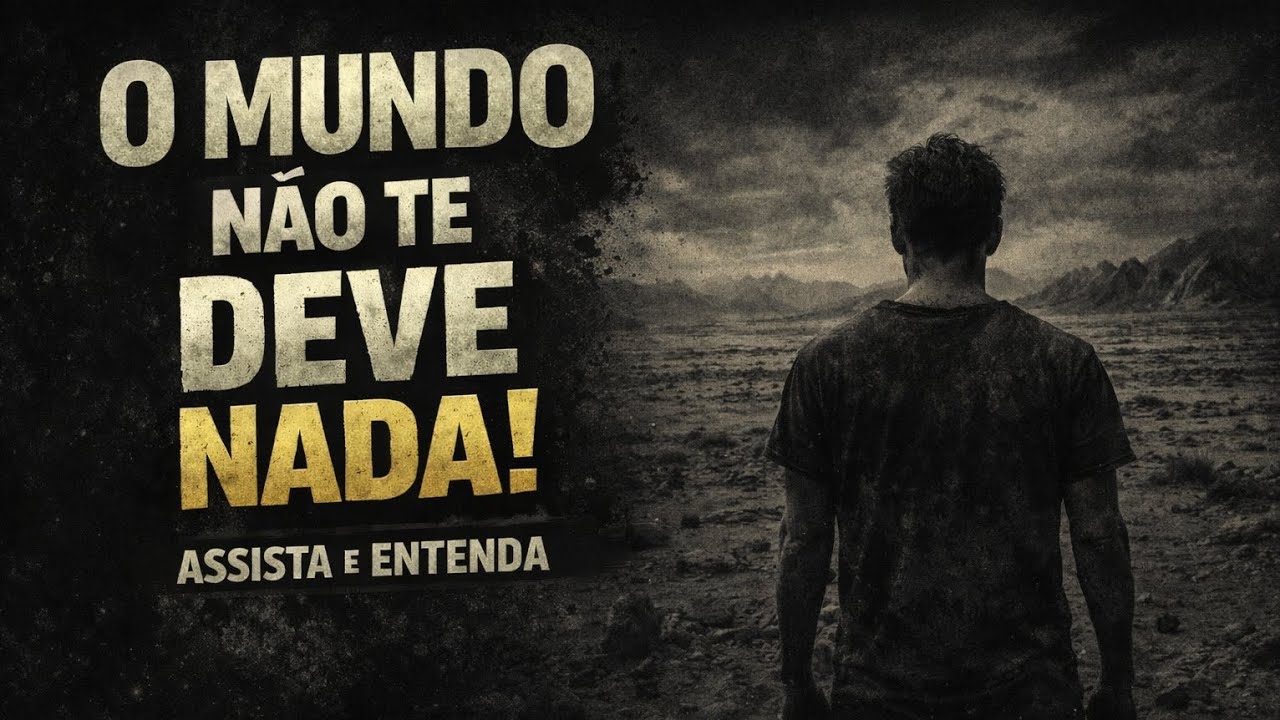 O MUNDO NÃO TE DEVE NADA! assista e entenda 