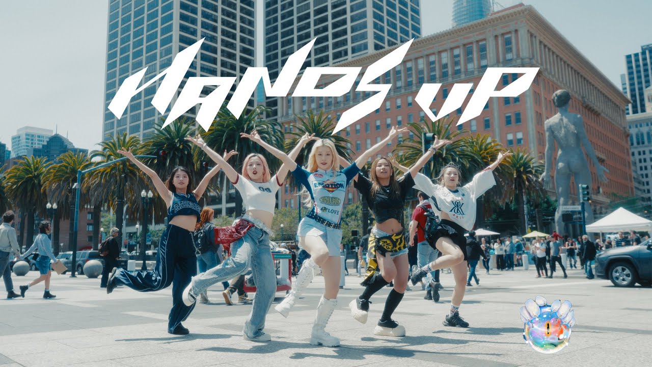 [KPOP IN PUBLIC ]MEOVV - 'HANDS UP' ONE TAKE DANCE COVER BY YRPowerX, San Francisco