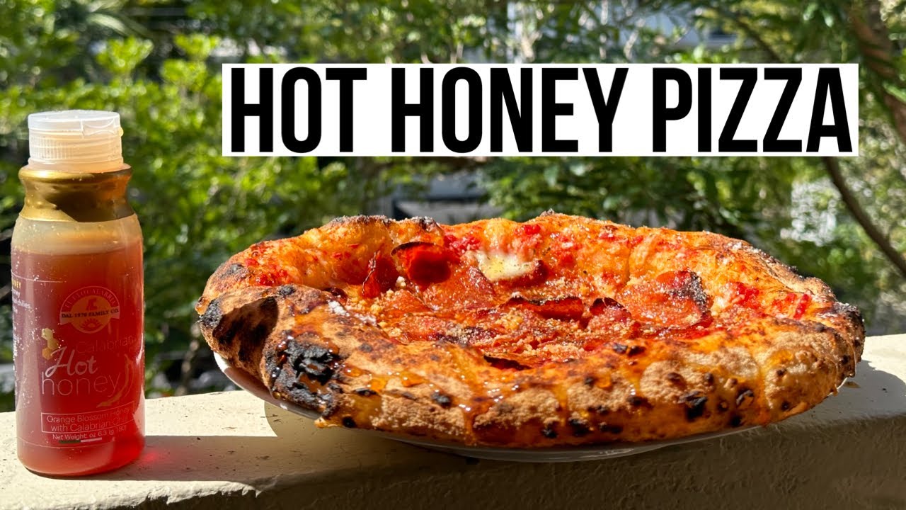 Hot Honey Pizza (Put this stuff on everything!)