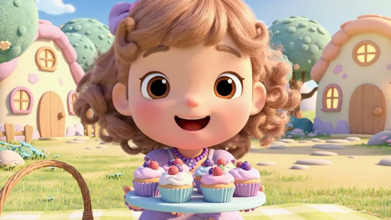 Lily Puffy’s Big Sharing Picnic | Learning Kindness & Friendship | Preschool Cartoon for Kids