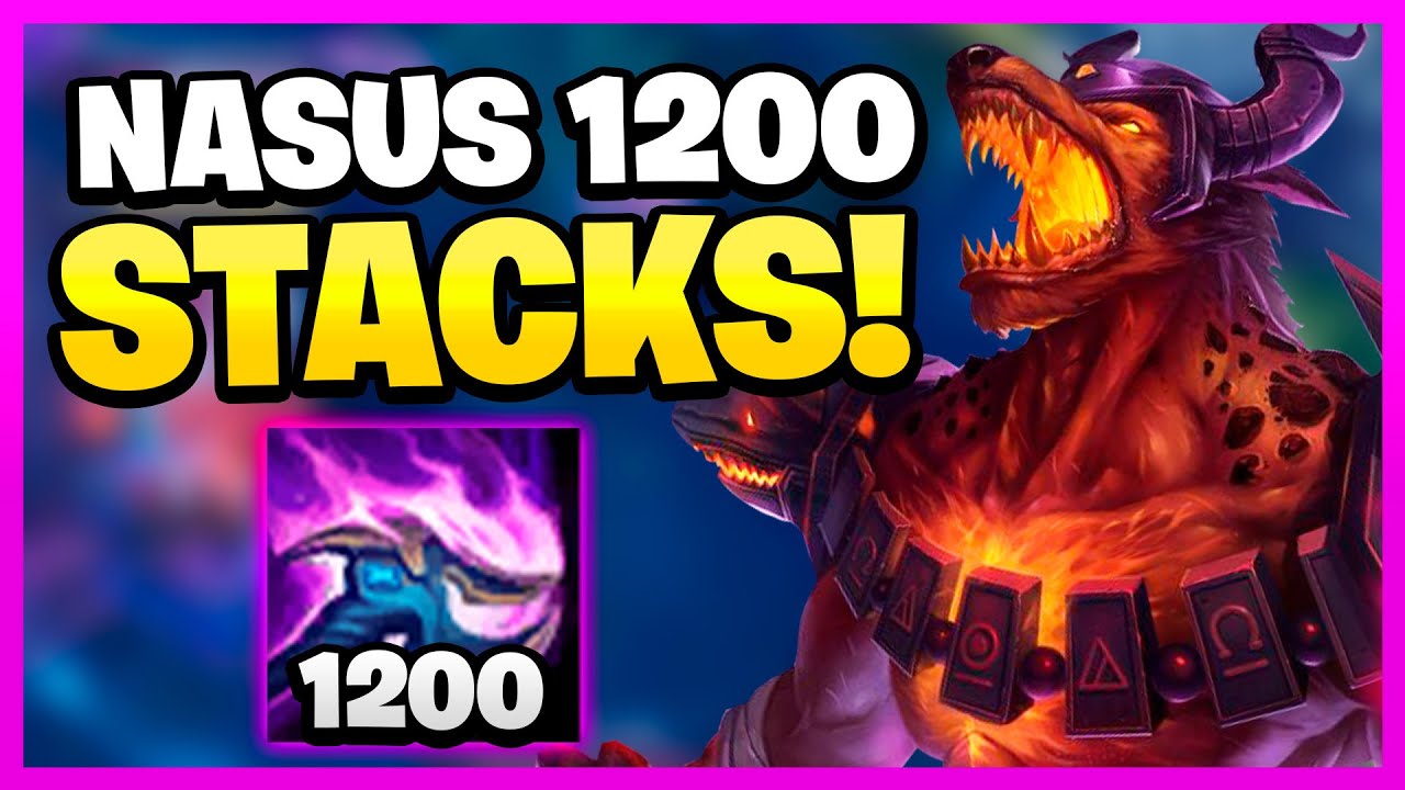 NASUS Jungla 1200 STACKS y Un BUFF IMPORTANTE | League of Legends