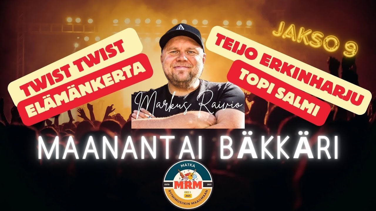 MRM esittää: Maanantai Bäkkäri, kausi 1. jakso 9, Twist Twist elämänkerta