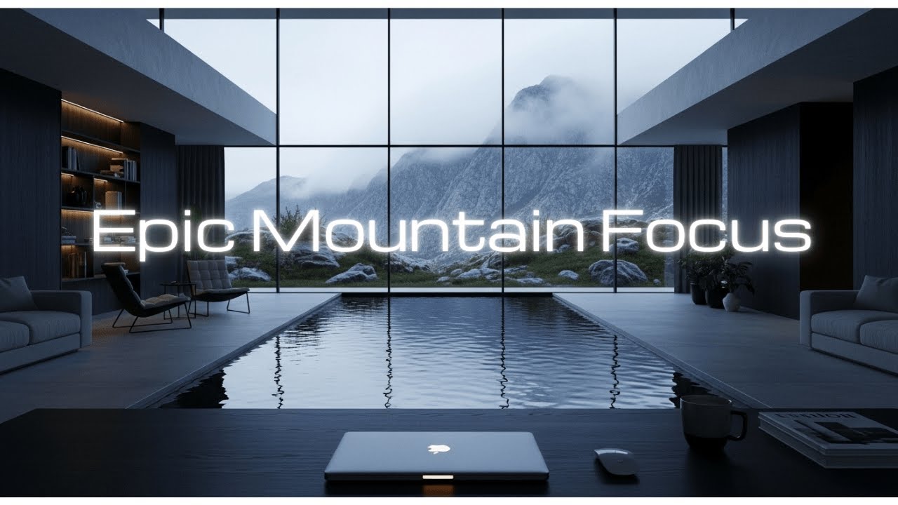 Flow State Music |Deep Work | Epic Mountain Focus | Concentration, Reading & Creation | Study Focus