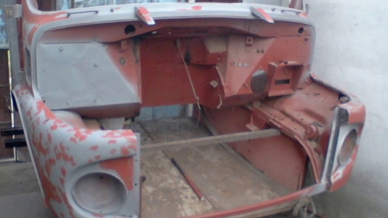 Restauración de mercedes benz 1114, ( cabina)