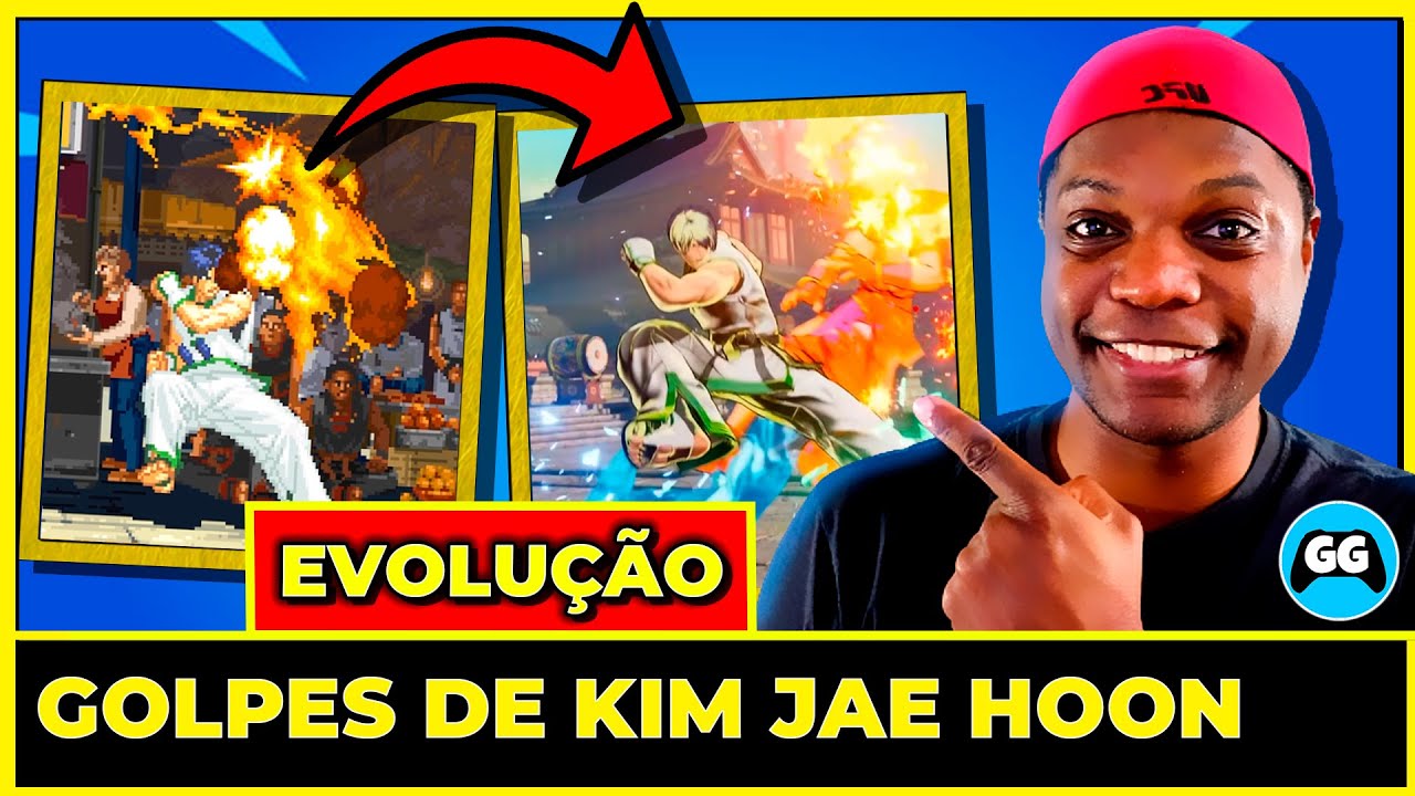 A evolução nos golpes de Kim Jae Hoon em Fatal Fury City of The Wolves