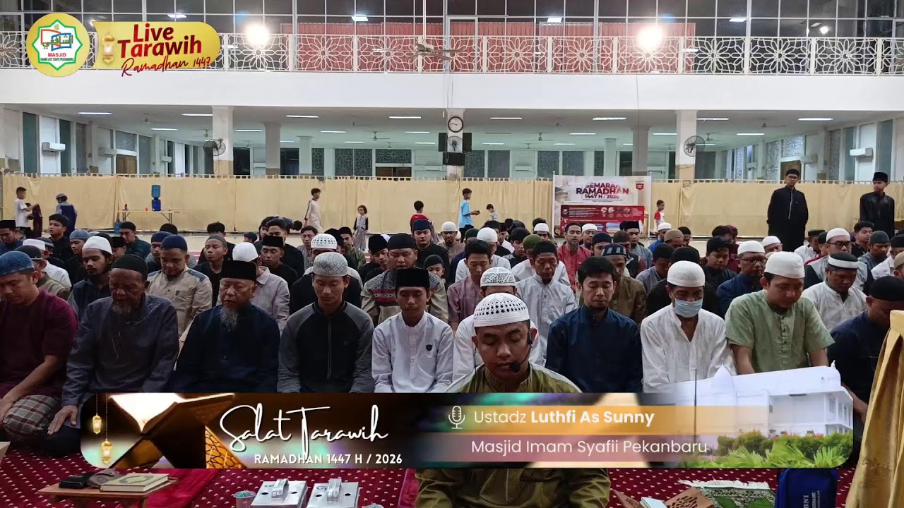 Tarawih Masjid Imsya | Imam Ustadz M. luthfi Assunny