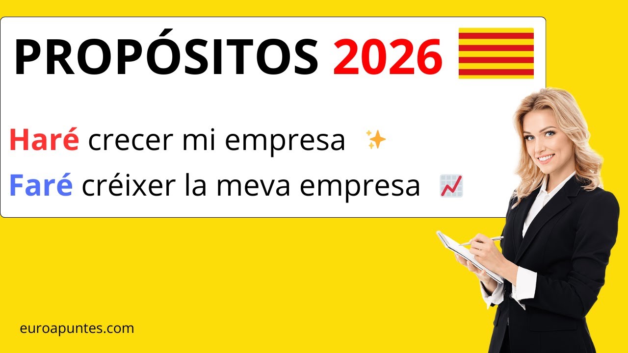 🚀 PROPÓSITOS 2026: Las 3 Llaves del ÉXITO para lograrlos 🔑✨ (Catalán C1)