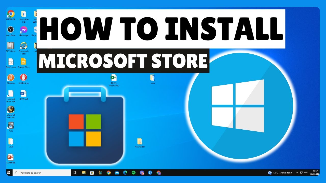 How To Install Microsoft Store In Windows 10 (2026)