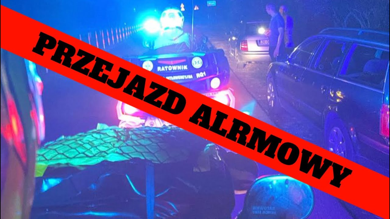 Alarmowo Quady ŚL WOPR | Przejazd do zdarzenia | Mielno | Ratownictwo Wodne