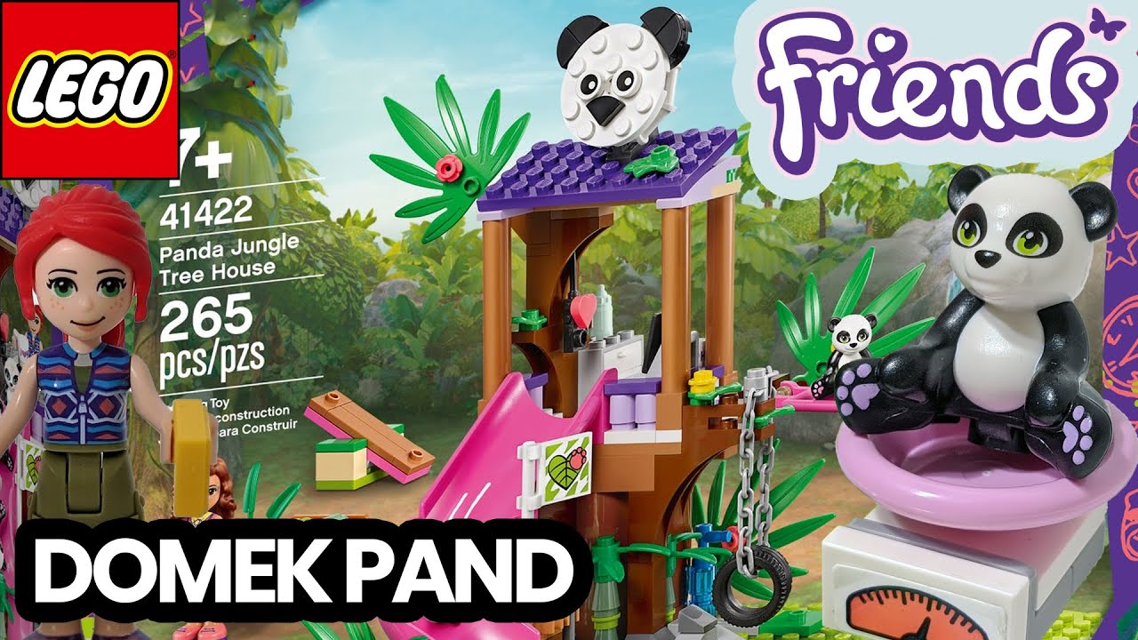 Lego Friends 41422 🐼 Pandy - Domek pand na drzewie - RECENZJA