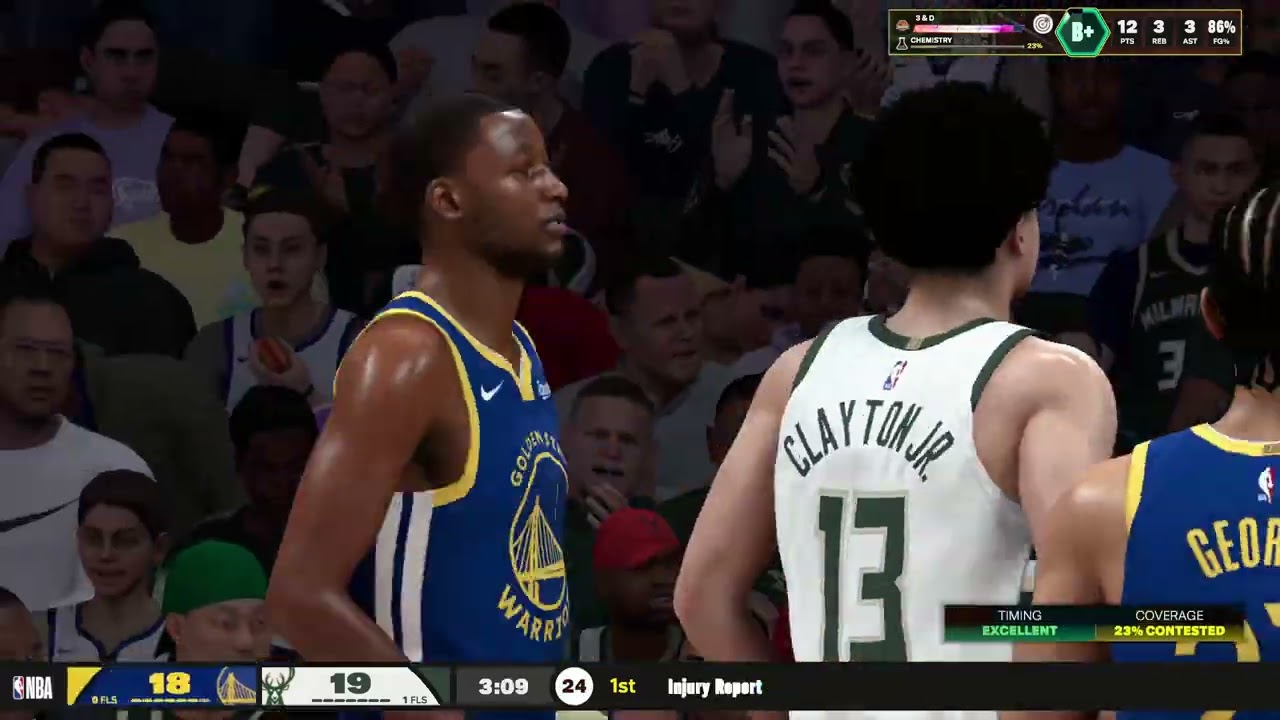 NBA 2K26 – MyCareer | EP 101: Bucks x Warriors — 77 PONTOS E RECORDE HISTÓRICO 🔥