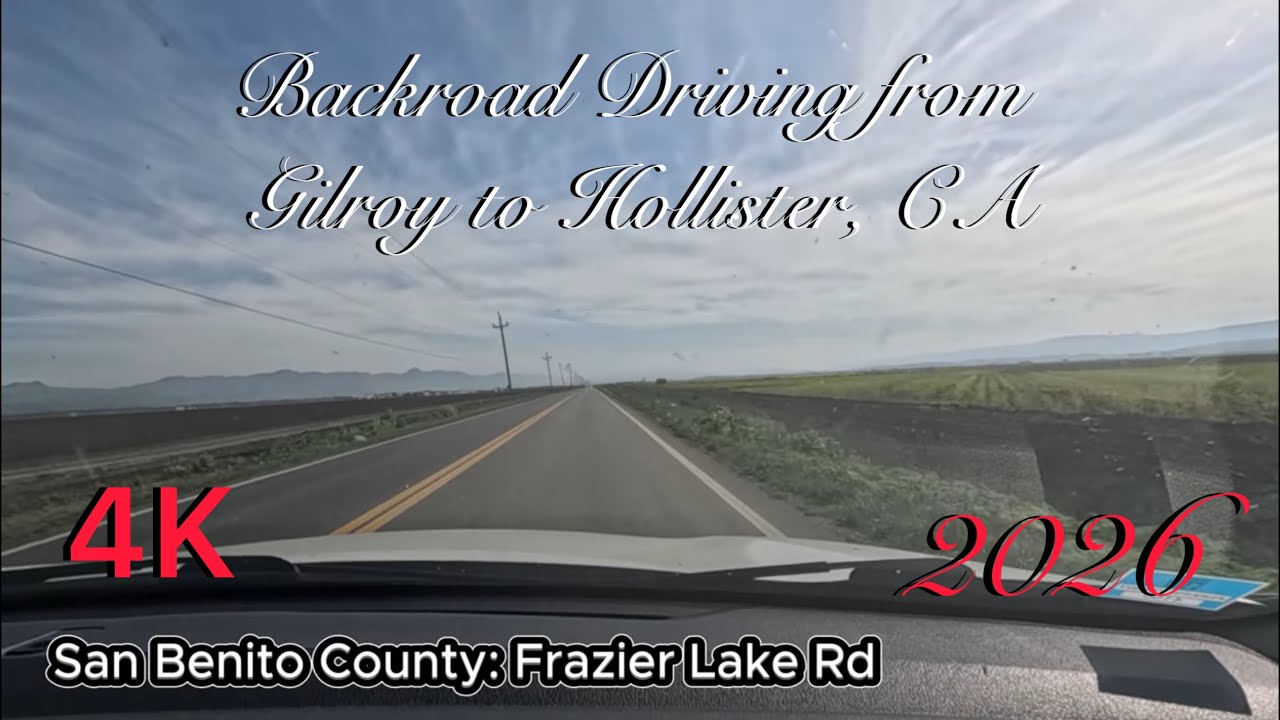 Road Trip Joyrides with Emanuel Pt95: Gilroy to Hollister, CA through Backroads