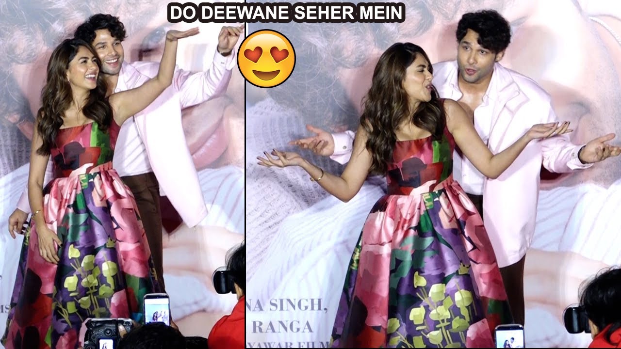 Do Deewane Seher Mein Trailer Launch Event | Mrunal Thakur And Siddhant Chaturvedi  | MS shorts