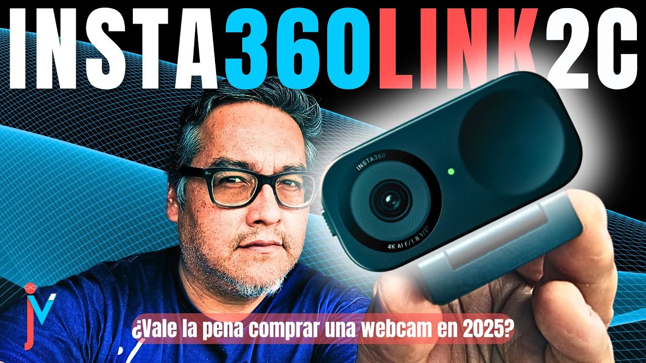 IA en tu escritorio: probando la webcam Insta360 Link 2C ¿Vale la pena? | Review en español