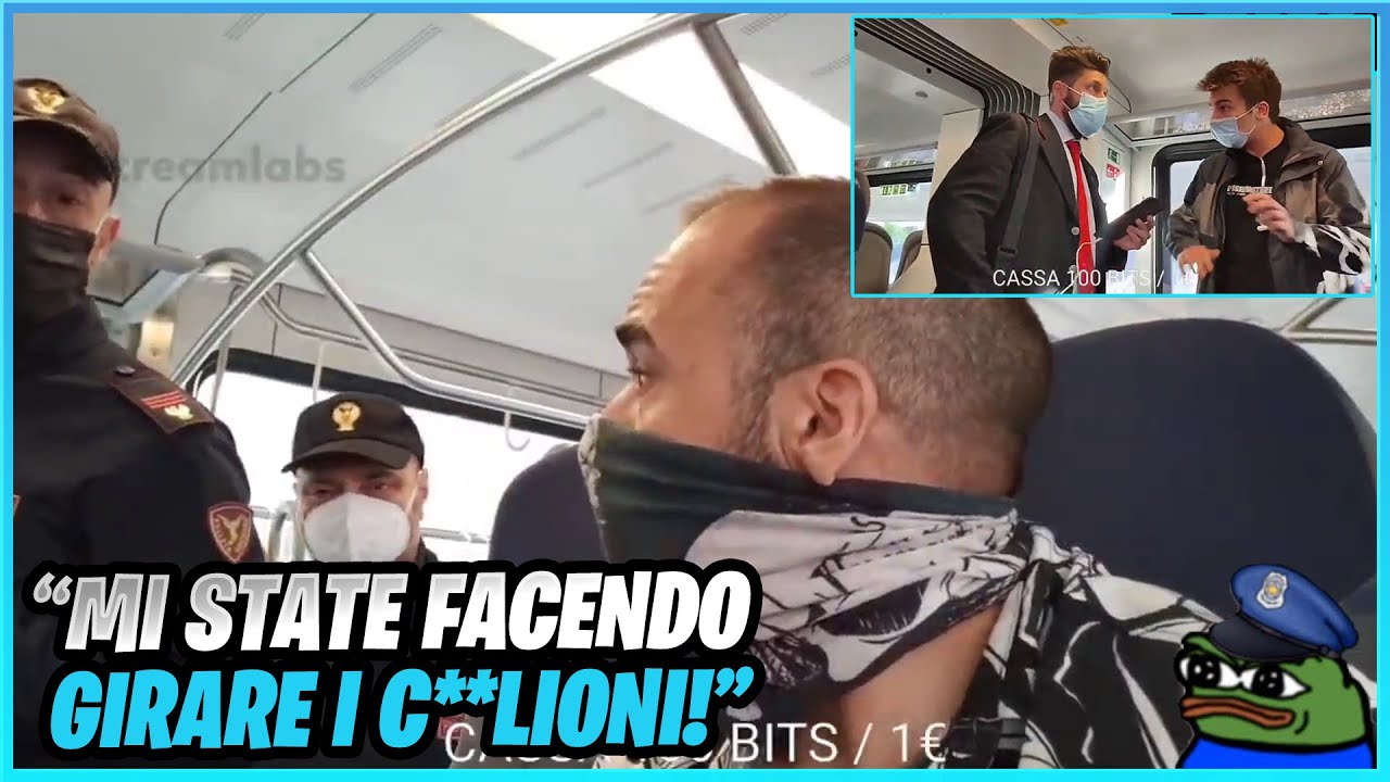 ILGABBRONE E ERKOLE VENGONO MULTATI IN TRENO