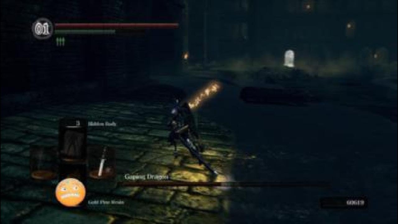 Gaping Dragon|Dark Souls Remastered No Damage Tail Cut