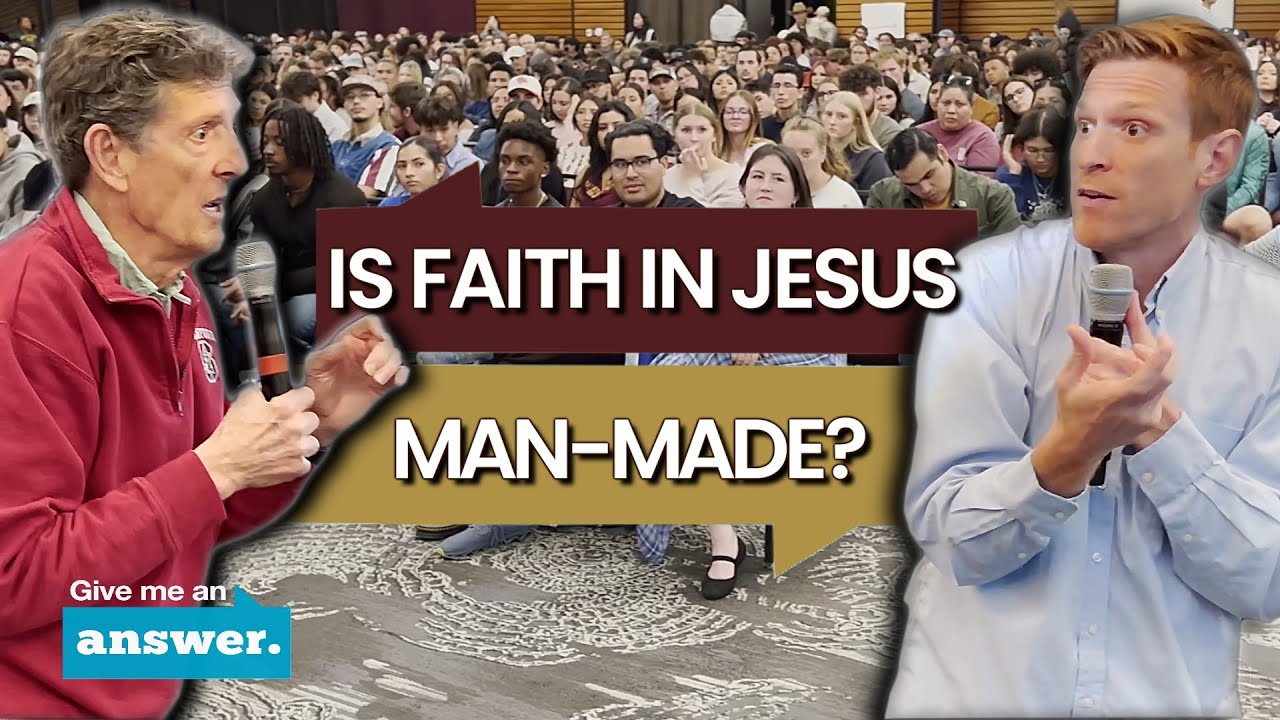 Stuart & Cliffe Knechtle | Texas State | Is Faith In Jesus Man-Made? | Give Me An Answer