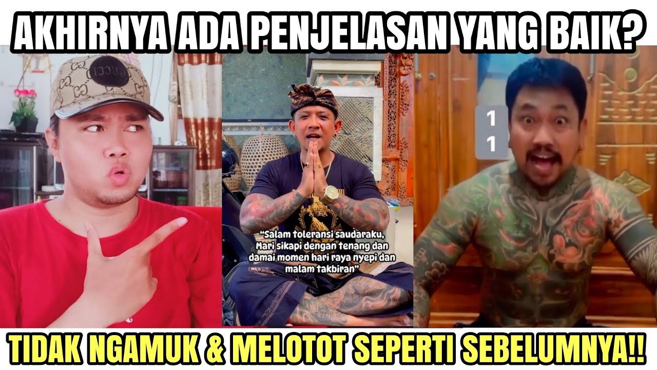 AKHIRNYA ADA PENJELASAN YG BAIK! PASCA PEMUDA BALI NGAMUK LARANG UMAT MUSLIM DIBALI TAKBIR PAS NYEPI