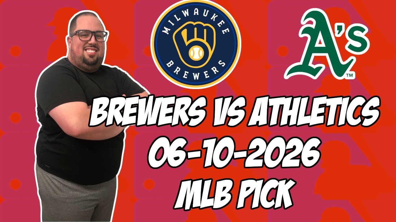 Milwaukee Brewers против Oakland Athletics 10.06.26: прогноз и ставка на МЛБ | Советы по ставкам ...