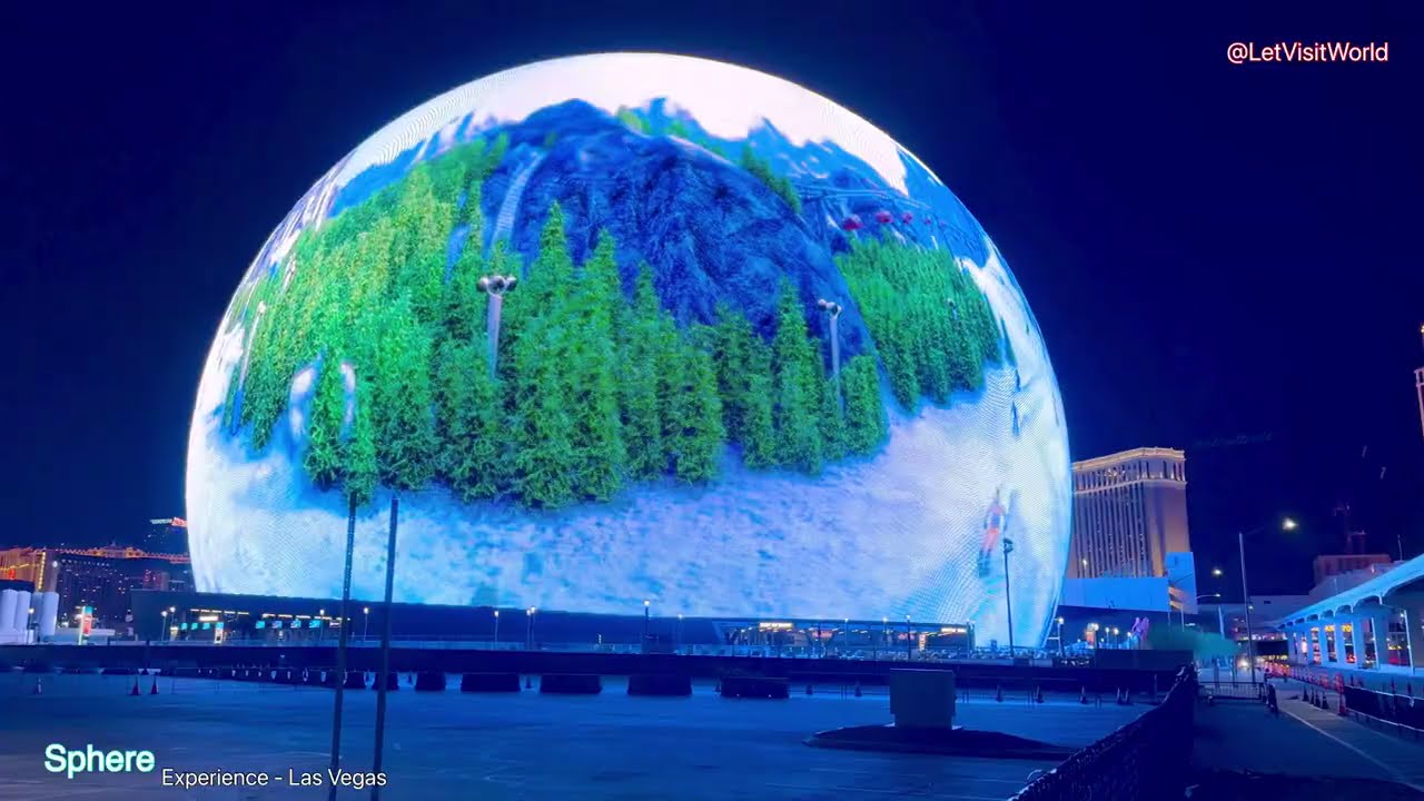 Sphere Las Vegas – The World’s Most Immersive Night Experience (LetVisitWorld)