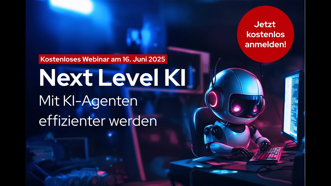 Next Level KI – Wie KI-Agenten Prozesse automatisieren & Teams entlasten | HDNET Webinar