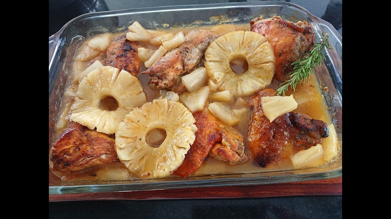 Pollo a la piña // Ideal para tu fiesta!!