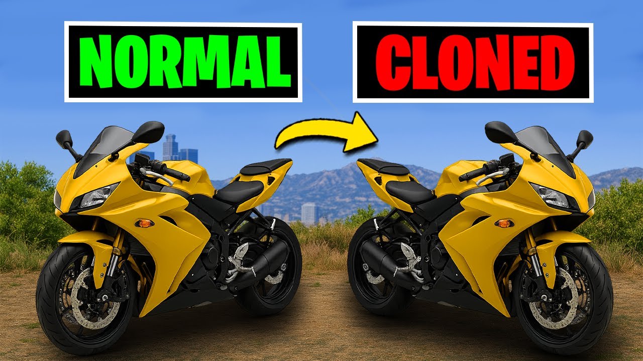 Cloning Bikes as a Fake Mechanic in GTA 5 RP
