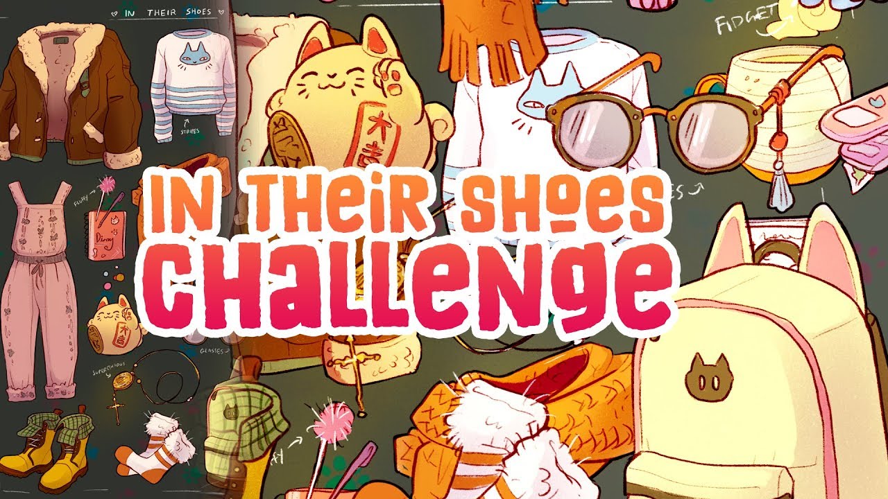 In their Shoes Challenge - designing a character without drawing the character?