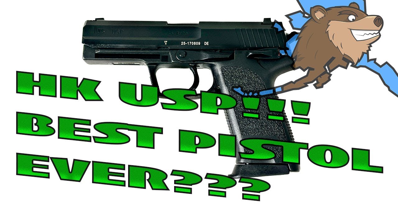 HK USP 45: Лучший выбор для тактического пистолета и пистолета для самообороны от медведя.