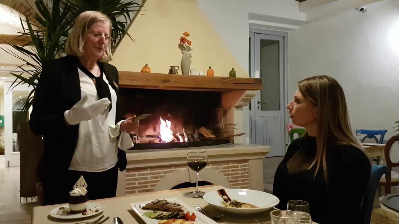 Hotel Kaštel Motovun - Večera u tri slijeda