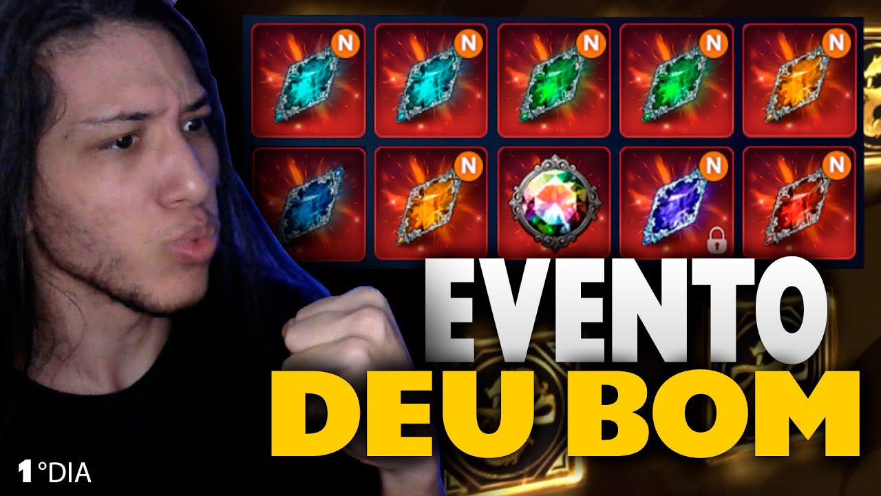 CADA CLIQUE É UMA SURPRESA NESSE EVENTO DE PEDRA MAGICA NO MIR4 GLOBAL