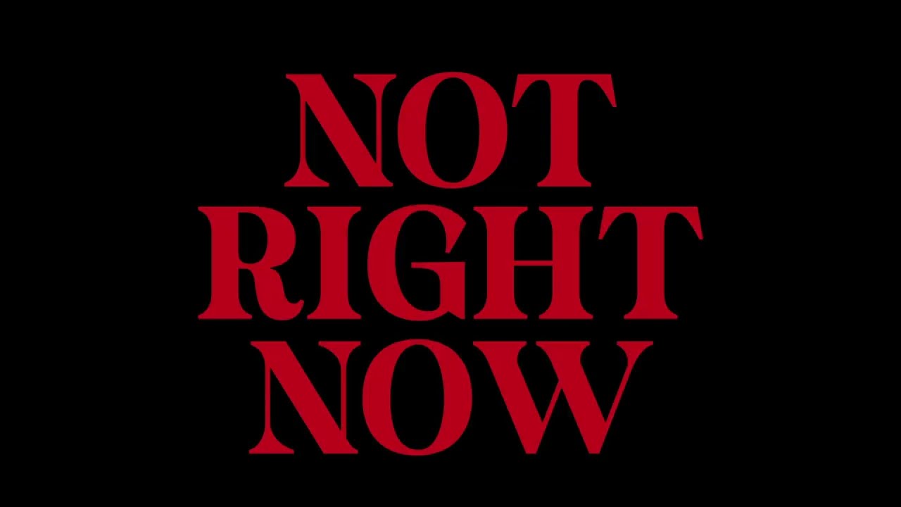 NOT RIGHT NOW - Calix Cent ft. N.Koala (Lyric Visualizer)
