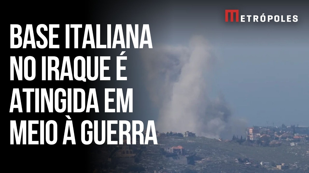Base italiana no Iraque &eacute; atingida em meio &agrave; guerra no Oriente M&eacute;dio