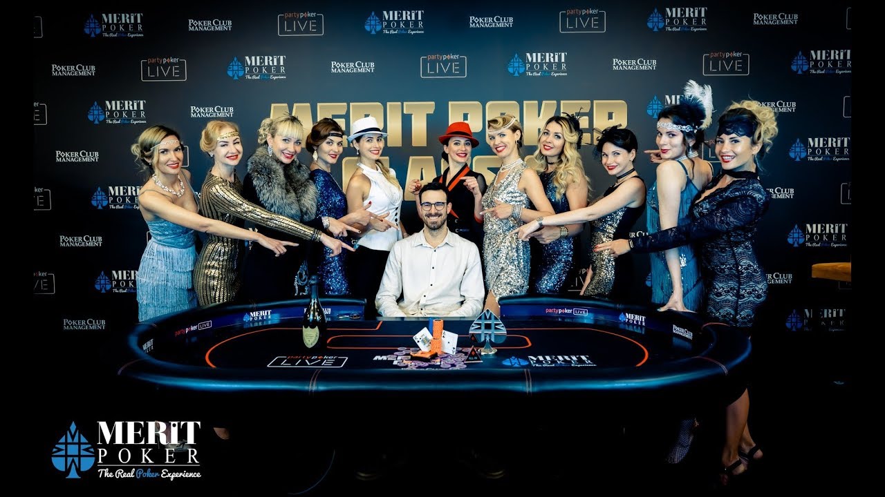 MERIT POKER CLASSIC  Vincent Bosca Ramon High Roller Winner