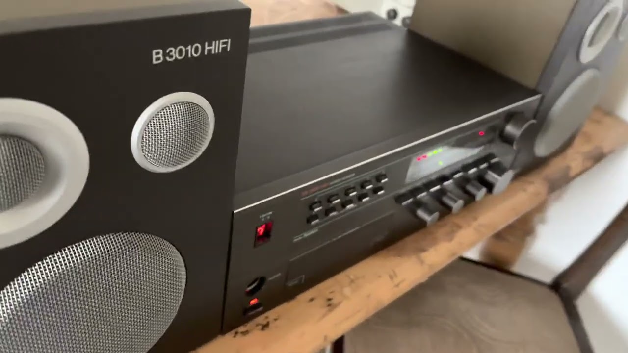 RFT SR 3930 HiFi Stereo Radio Receiver REMA Robotron inkl. Boxen B 3010 DDR