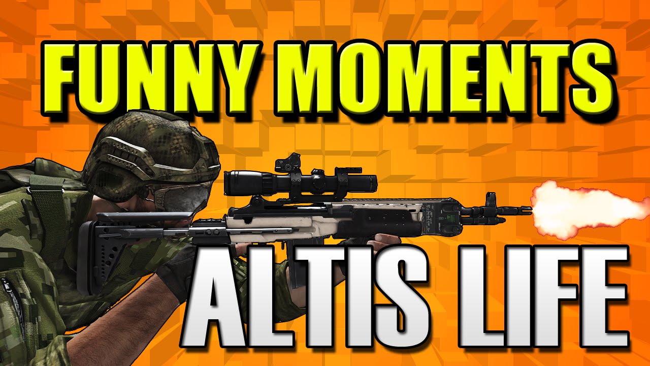 ArmA 3: Altis Life Funny Moments! Das nächste Mal wird nicht an der Sniper gespart! [German]