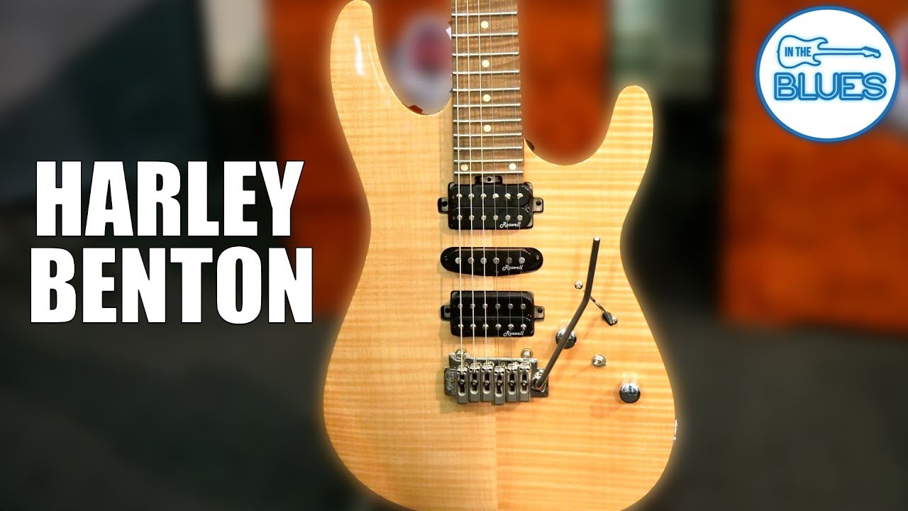 Harley Benton Fusion-HSH Roasted NT Electric Guitar Review with Dr. Ric