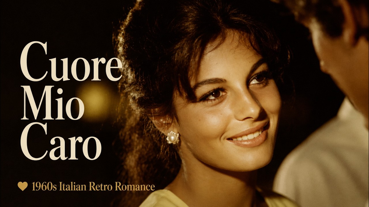 Cuore Mio Caro, Amore Mio ❤️ – A 1960s Italian Romantic Song in Rome | Official Music Video