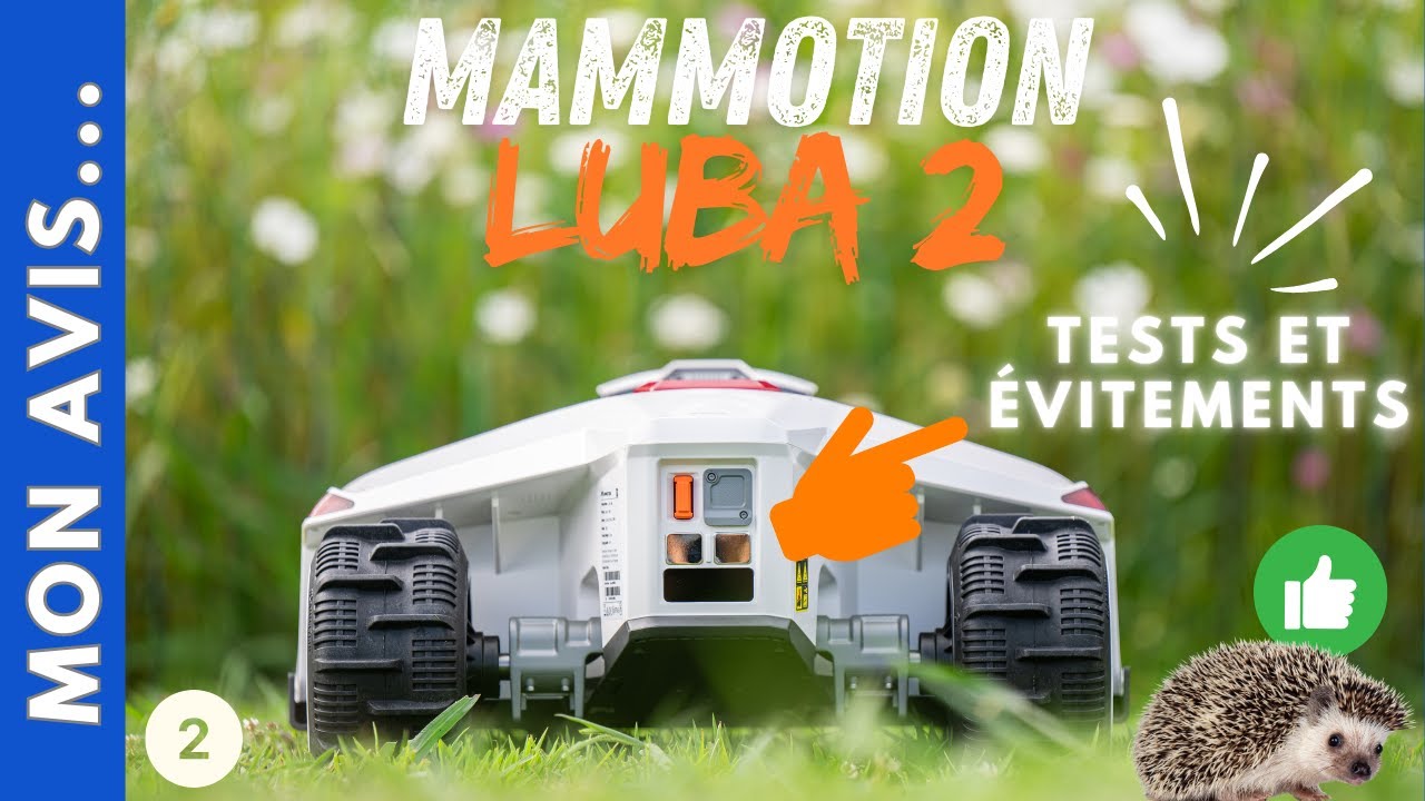 ⚡️Mammotion Luba 2 ⚡️ Performances de coupe et Evitements 