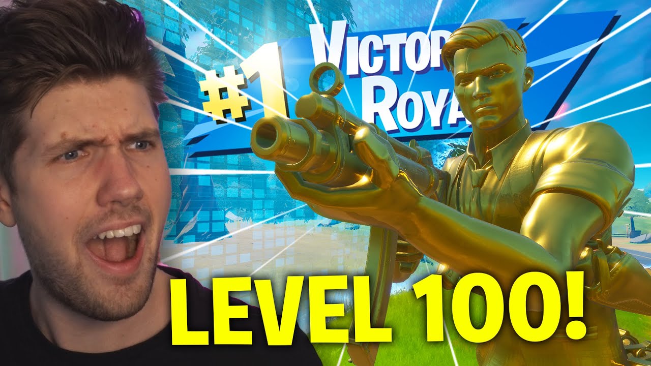 LÅSER UPP & VINNER MED LEVEL 100 MIDAS I FORTNITE! *LEGENDARY UNLOCK*