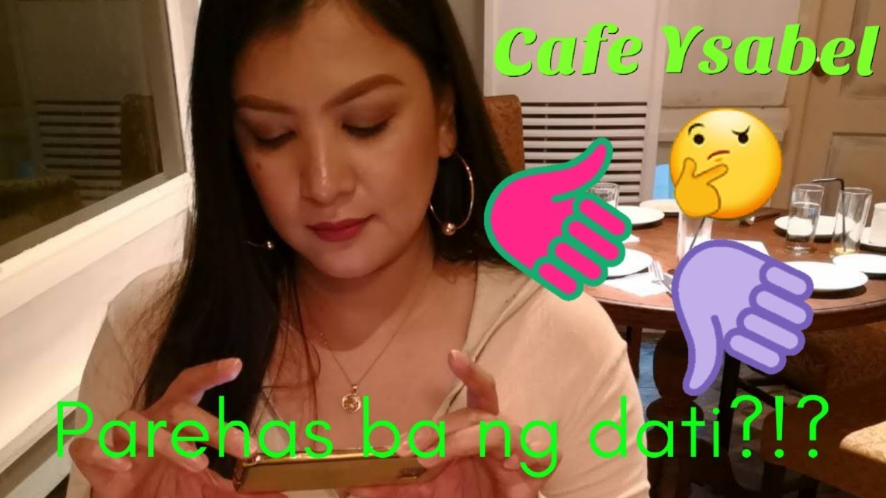 PIG OUT: CAFE YSABEL (Fine dining restaurant)