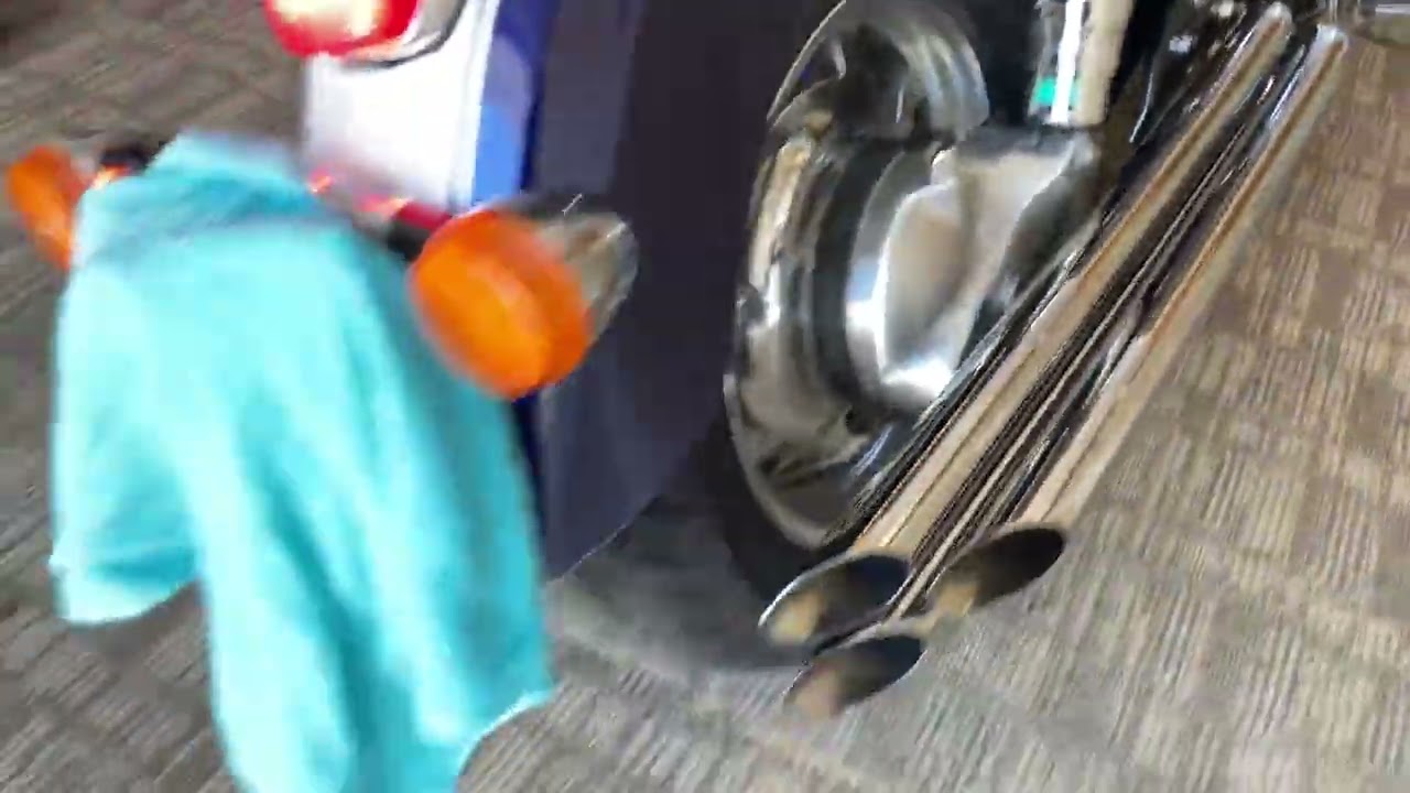 Honda Valkyrie Cobra Pipes - No Baffles
