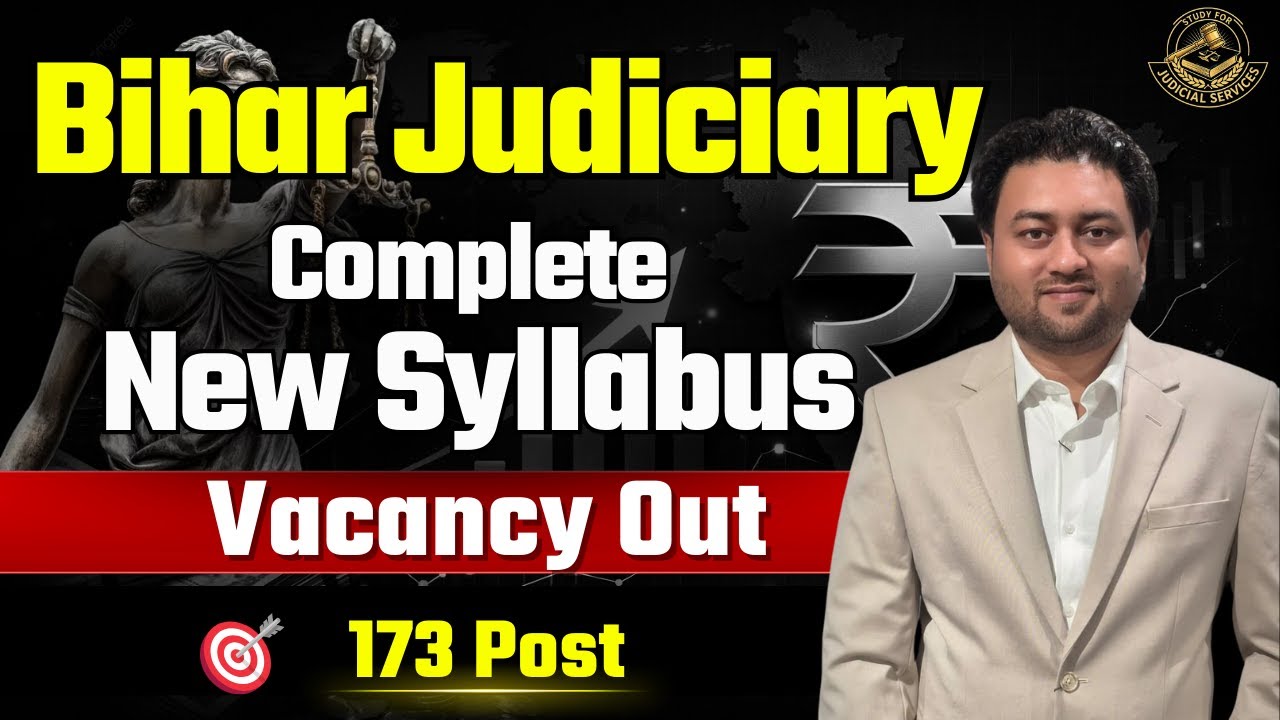 Bihar Judiciary 2026 Syllabus || Prelims Date Out || Bihar APO 2025 || Bihar APO2026