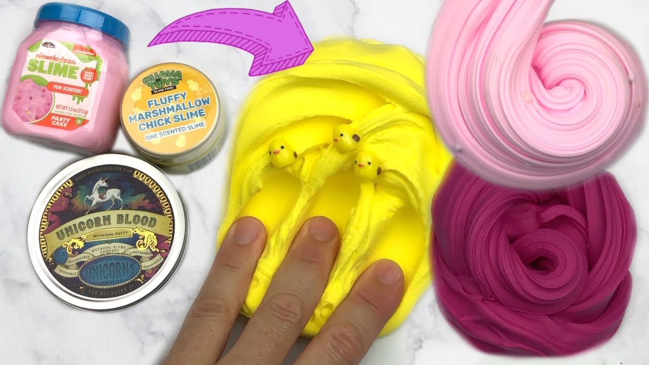 HOW TO MAKE PUTTY INTO BUTTER SLIME! WALMART VS TARGET