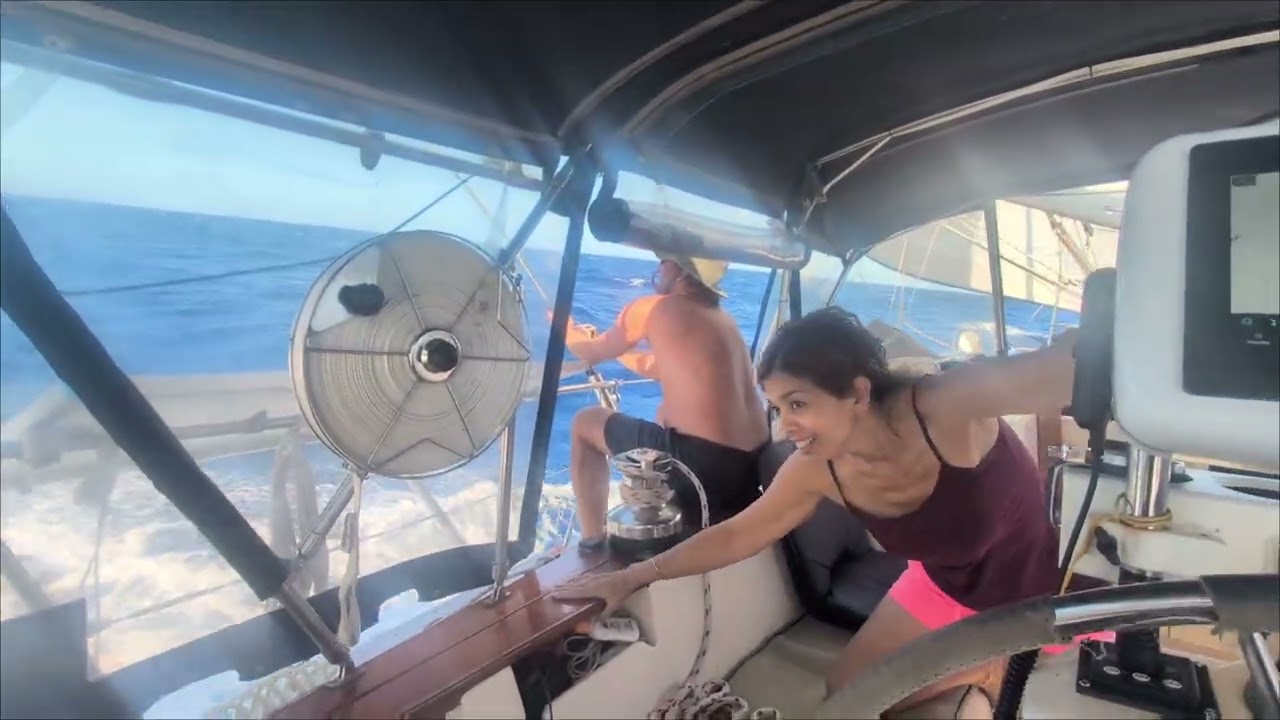 Sailing to St Martin!