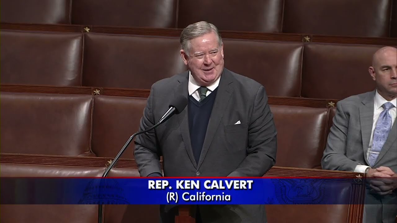Calvert Remarks During Floor Consideration of H.R. 7148